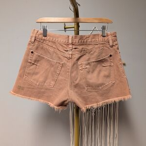 Ksubi Tan Jean Shorts Bleached Clay Size 27 Boho